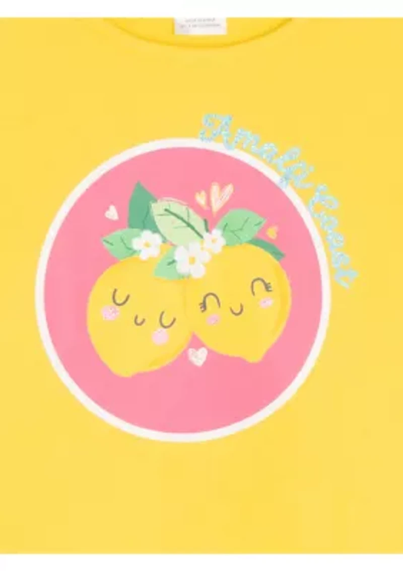 Girls 7-16 Lemon Set
