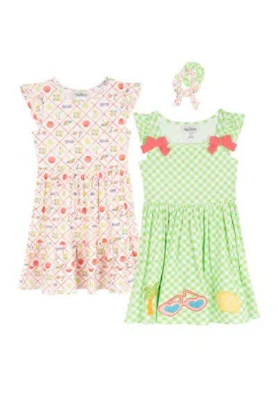 Girls 7-16 Beach Set Dress