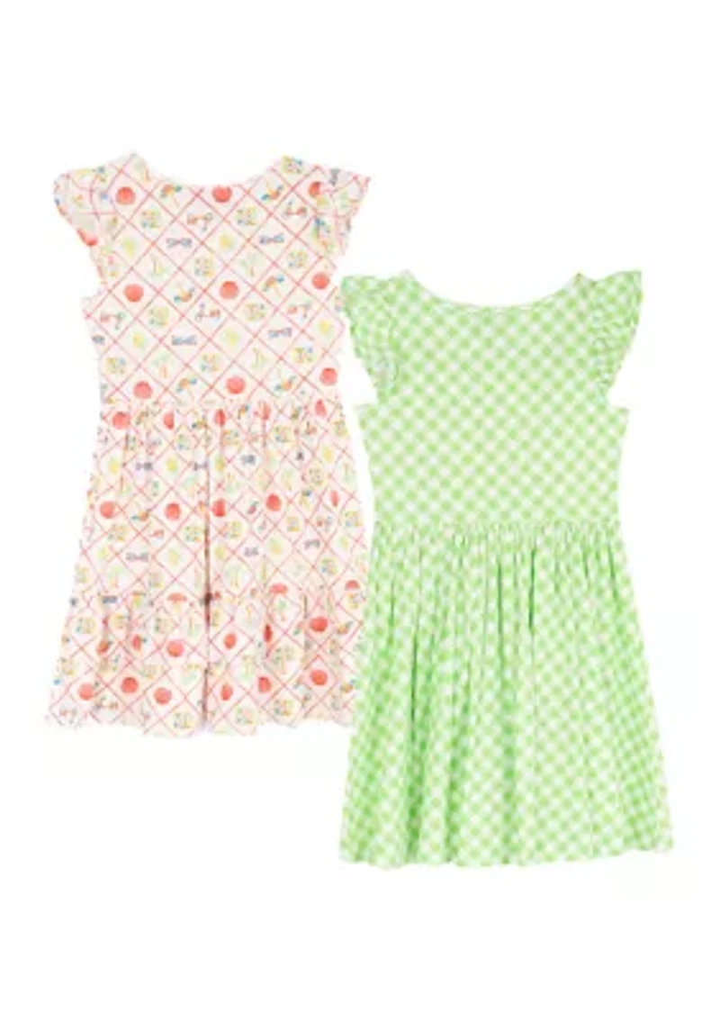 Girls 7-16 Beach Set Dress