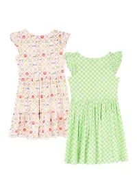 Girls 7-16 Beach Set Dress
