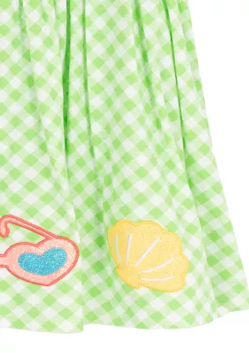 Girls 7-16 Beach Set Dress