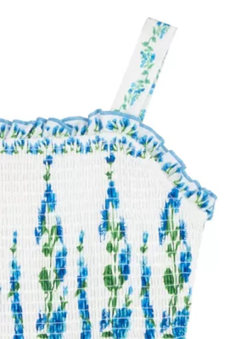 Girls 7-16 Tropical Maxi Dress