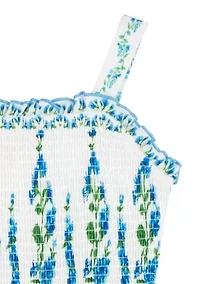 Girls 7-16 Tropical Maxi Dress