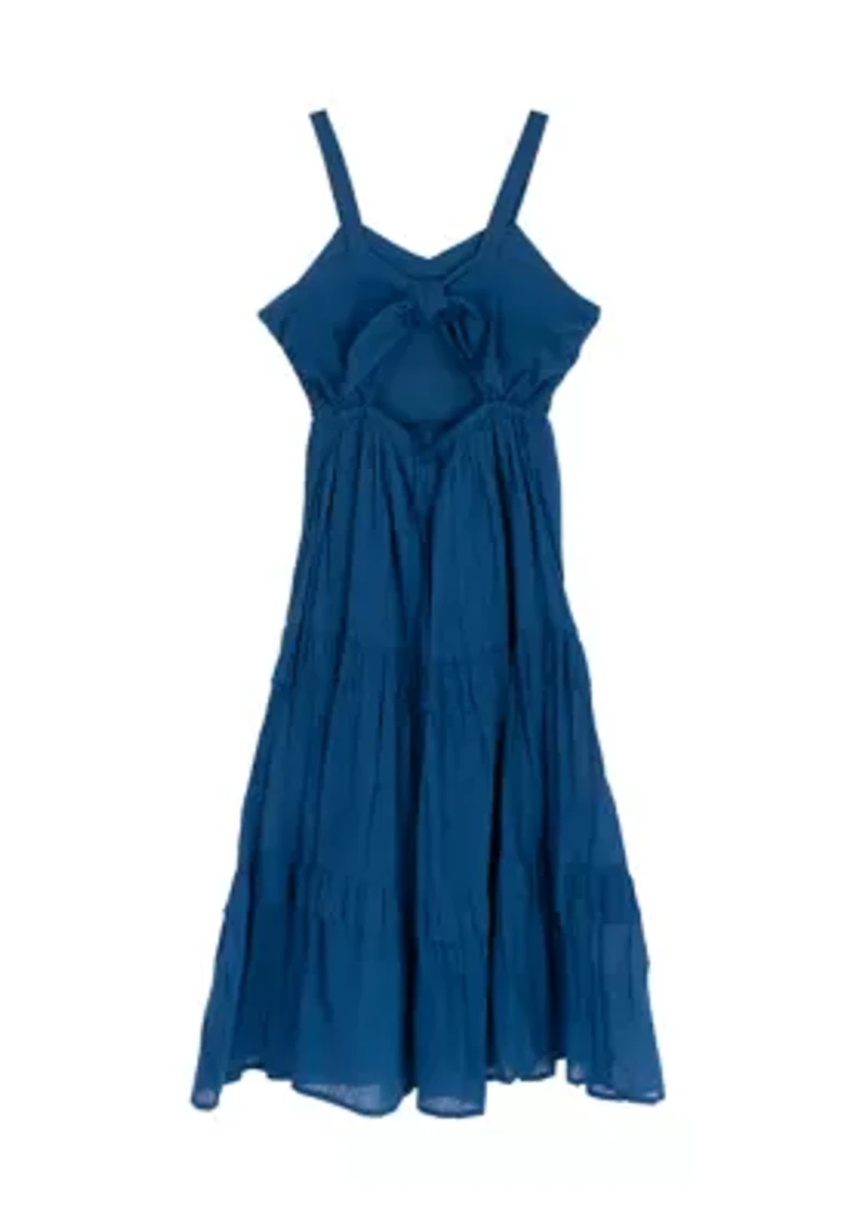 Girls 7-16 Gauze Maxi Dress