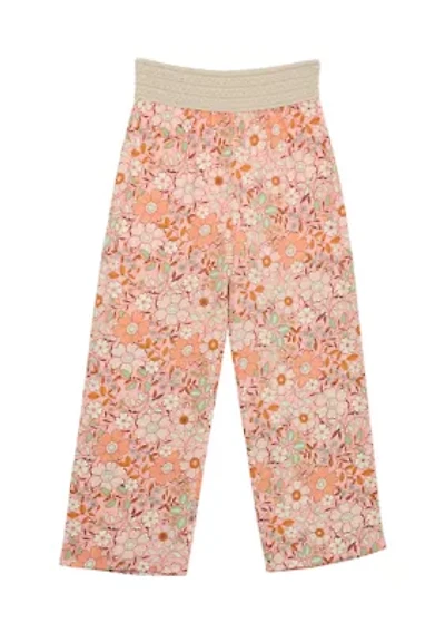 Girls 7-16 Printed Beach Pants