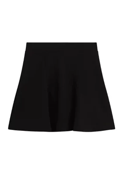 Girls 7-16 Scuba Crepe Skirt