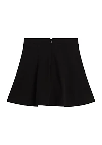 Girls 7-16 Scuba Crepe Skirt