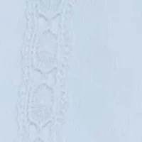 Girls 7-16 Long Sleeve Lace Trim Top