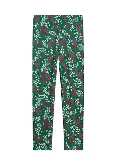 Girls 4-6x Yummy Floral Printed Knit Leggings