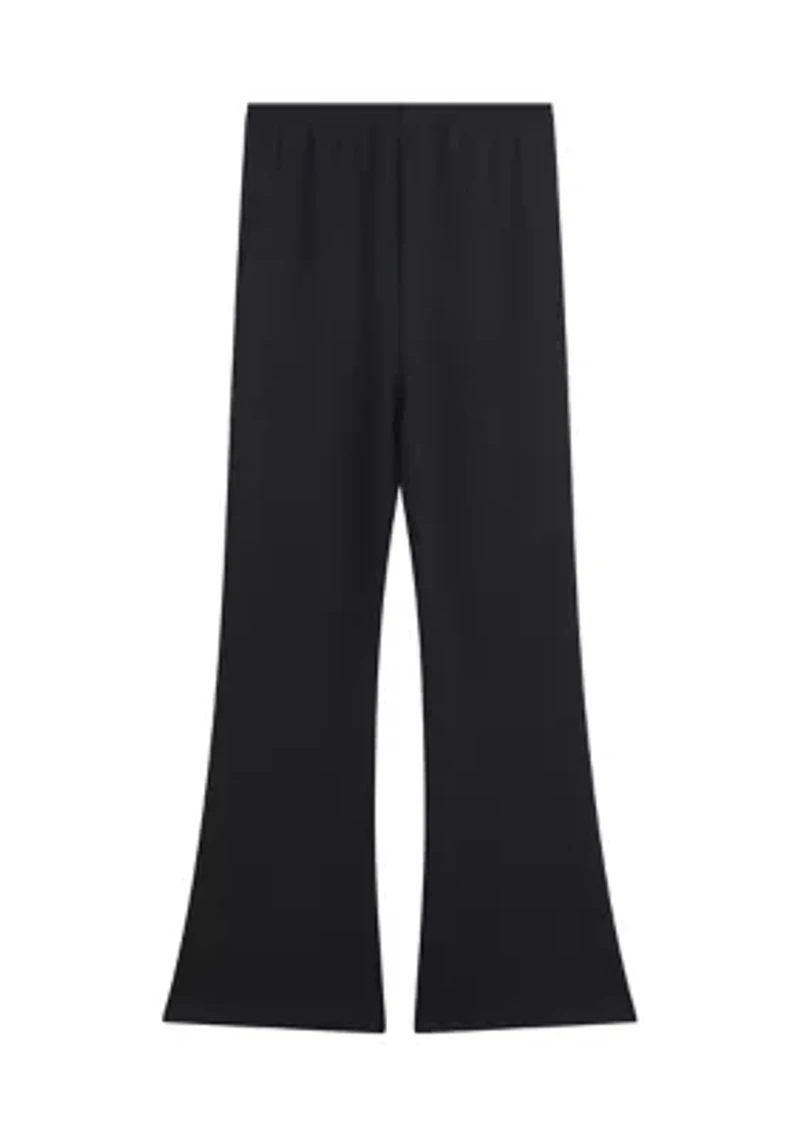 Girls 7-16 Solid Ponte Pants
