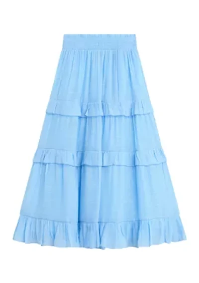 Girls 7-16 Tiered Maxi Skirt