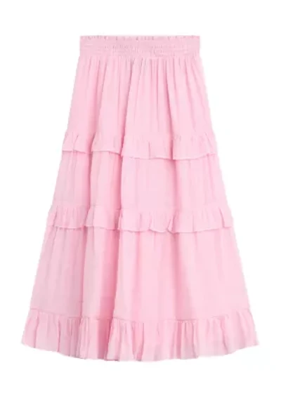 Girls 7-16 Tiered Maxi Skirt