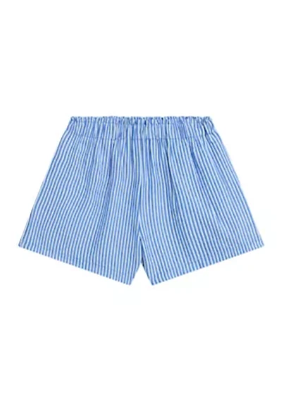 Girls 7-16 Striped Shorts