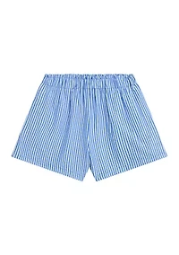 Girls 7-16 Striped Shorts