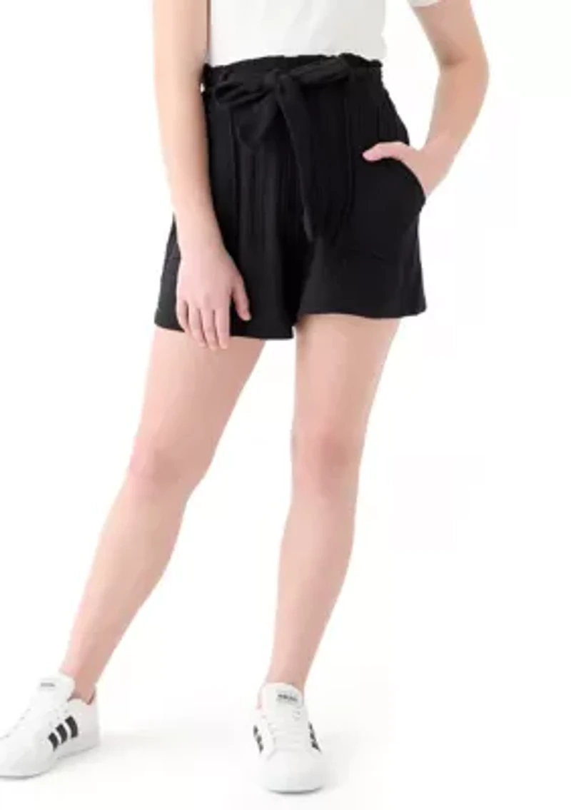 Girls 7-16 Gauzy Shorts