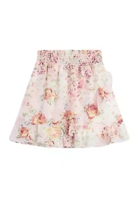 Girls 7-16 Floral Printed Skirt