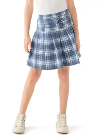 Girls 7-16 Plaid Skirt