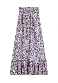 Girls 7-16 Floral Maxi Skirt