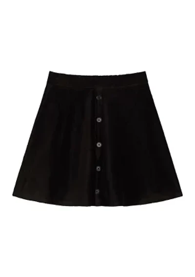 Girls 7-16 Faux Suede Skirt