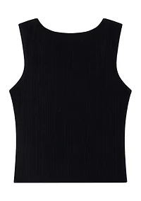 Girls 7-16 Button Front Tank