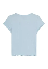 Girls 7-16 Cut Out Top