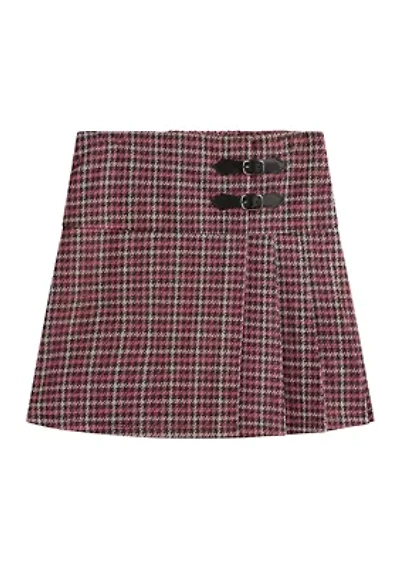 Girls 7-16 Plaid Skirt