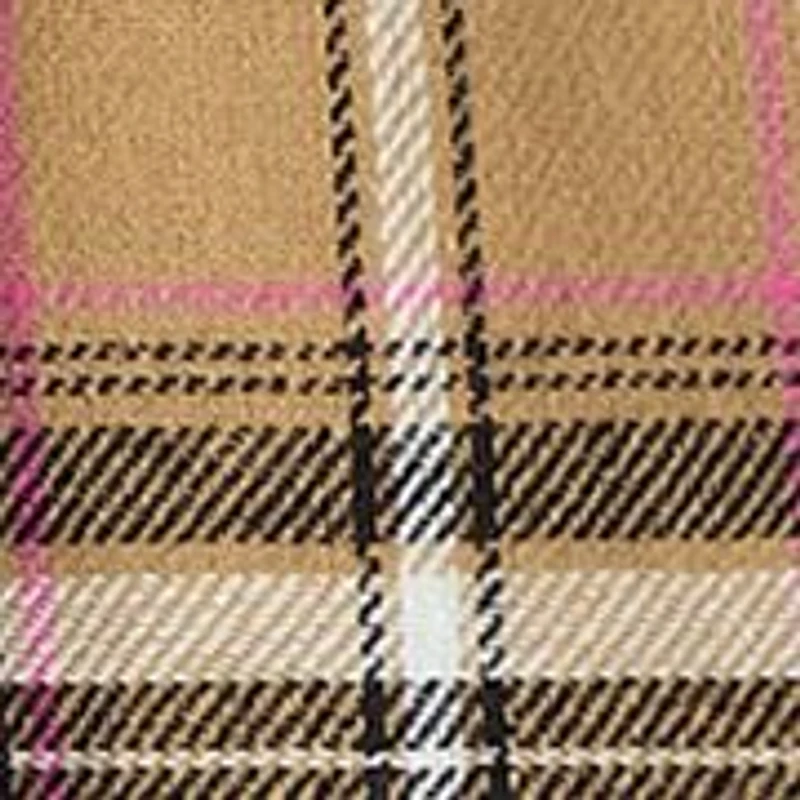 Girls 7-16 Plaid Printed Belted Skirt