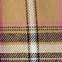 Girls 7-16 Plaid Printed Belted Skirt