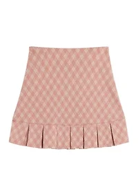 Girls 7-16 Plaid Skirt