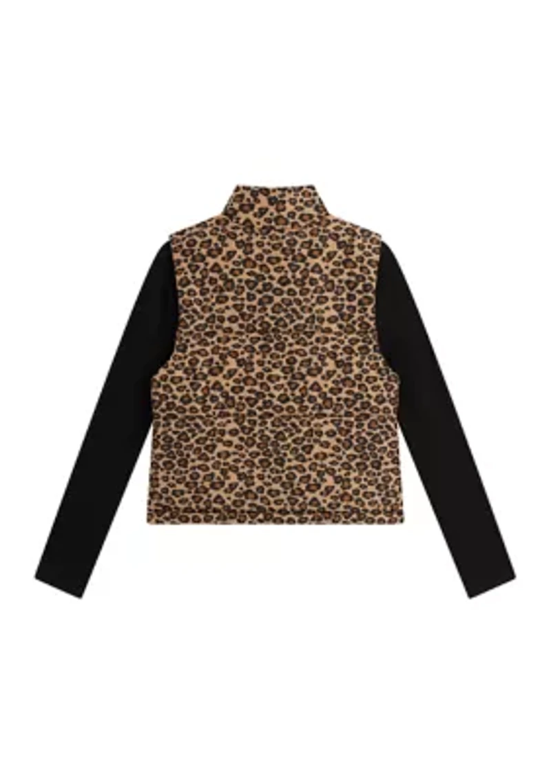 Girls 7-16 Puffer Vest Set