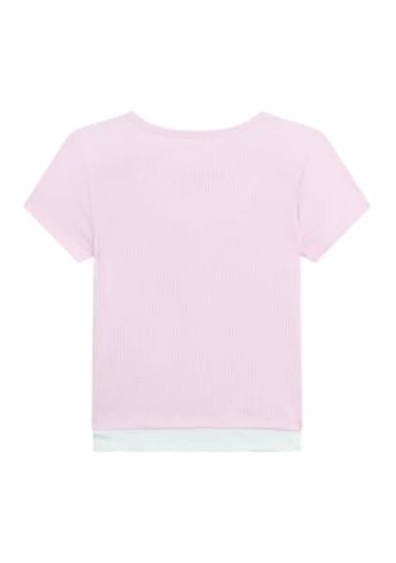 Girls 7-16 Ribbed Top