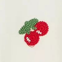 Girls 7-16 Crochet Cherry T-Shirt