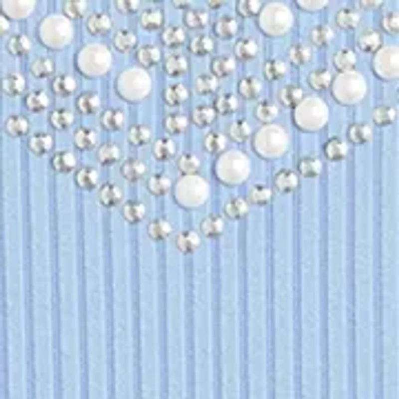 Girls 7-16 Blue Sequin Heart Top