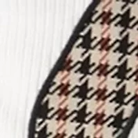 Girls 7-16 Plaid Bow Top