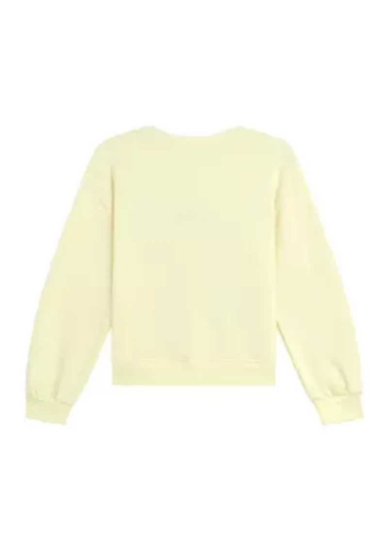 Girls 7-16 Be Kind Crewneck