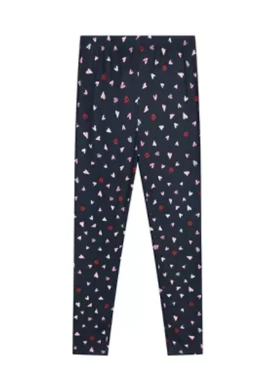 Girls 7-16 Yummy Knit Printed Leggings