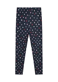 Girls 7-16 Yummy Knit Printed Leggings