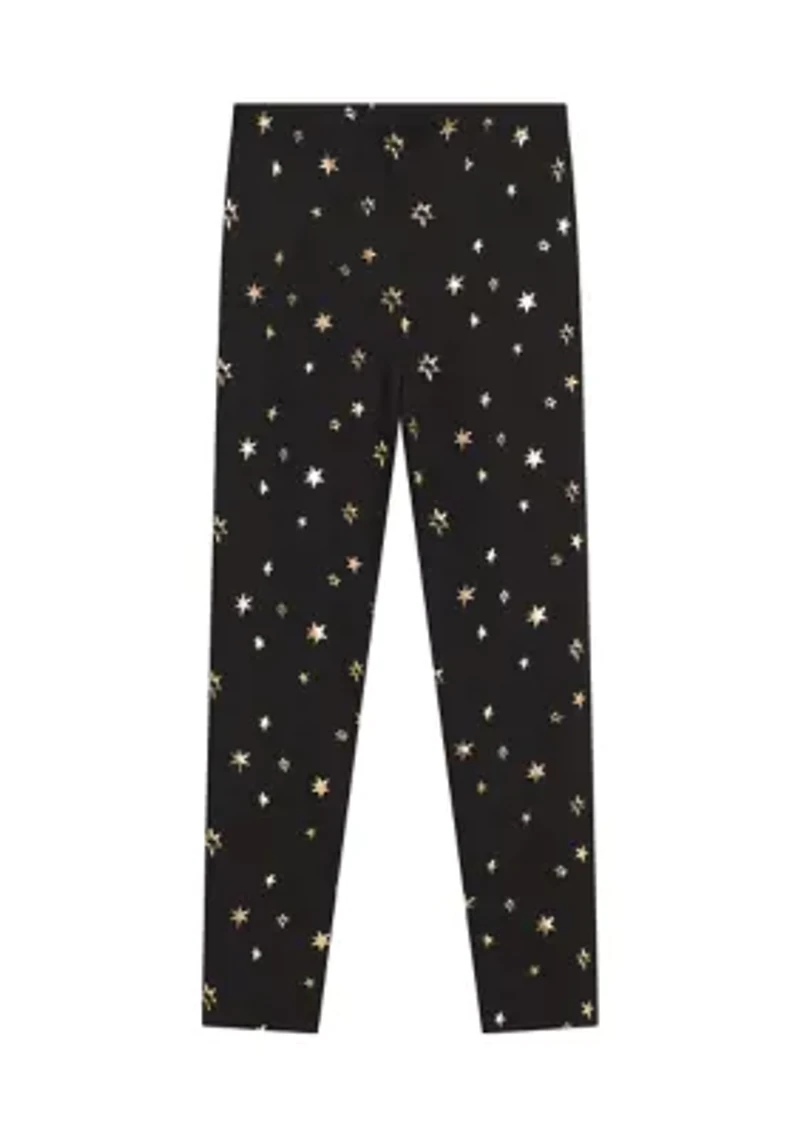 Girls 7-16 Yummy Knit Printed Leggings