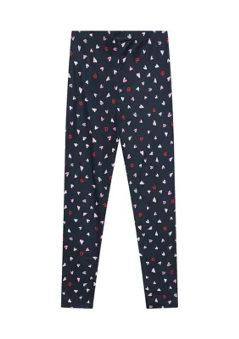 Girls 7-16 Yummy Knit Printed Leggings