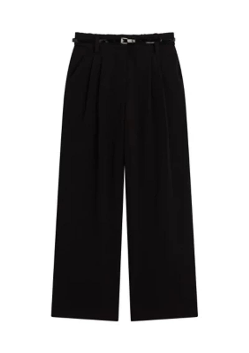 Girls 7-16 Belted Trousers
