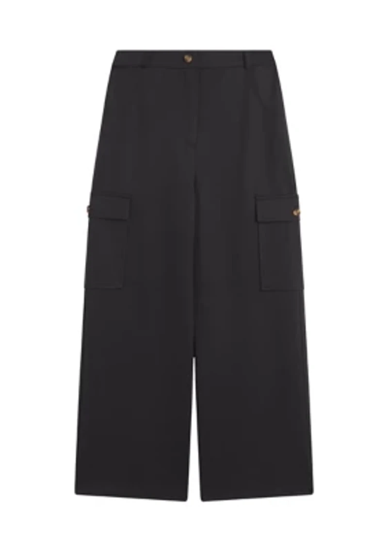 Girls 7-16 Wide Leg Cargo Pants