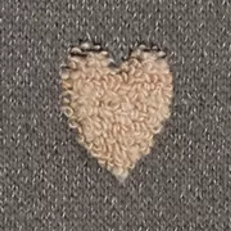 Girls 7-16 Long Sleeve Heart Sweater