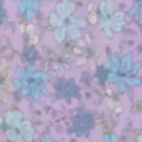 Girls 7-16 Mesh Print Matching Set