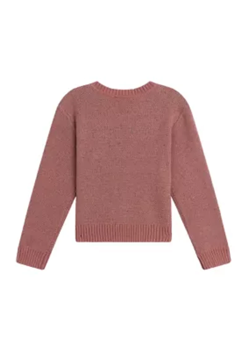 Girls 7-16 Heart Printed Top