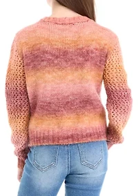 Girls 7-16 Ombré Sweater