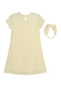 Girls 7-16 Sundress and Headband Set