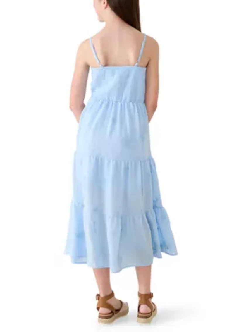 Girls 7-16 Cutout Maxi Dress
