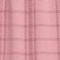 Girls 7-16 Plaid Printed Jacquard Dress