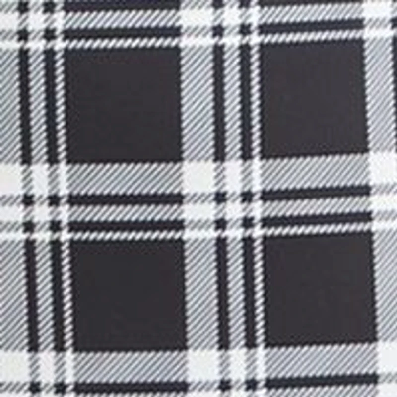 Girls 7-16 Plaid Printed Jumper Dress Set