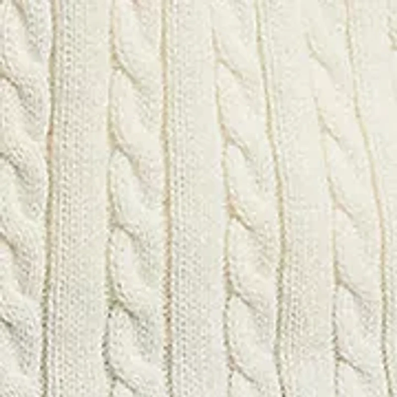 Girls 7-16 Mini-Cable Cotton Cardigan